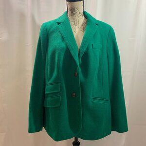 Talbots Blazer 16W Green